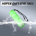 thumbnail image 2 of HIBIBUD Green 9 LED UV Blacklight Keychain,Battery Powered for Nails,Currency&Detection, 2 of 7