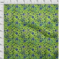 thumbnail image 3 of oneOone Georgette Viscose Green Fabric Batik Sewing Craft Projects Fabric Prints By Yard 42 Inch Wide - RA, 3 of 4