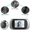 thumbnail image 3 of Digital Peephole, 2.8 Inch Lcd Screen Peephole Peephole Camera With High Pixel Count With Night Vision, Wide Angle Take Photos Doorbell Security Camer, 3 of 5