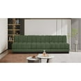 thumbnail image 2 of Pemberly Row Modern / Contemporary Green Fabric 3pc. Modular Sofa, 2 of 11