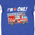 thumbnail image 4 of Inktastic I'm 1 Fire Truck 1st Birthday Boys or Girls Baby Bodysuit, 4 of 5