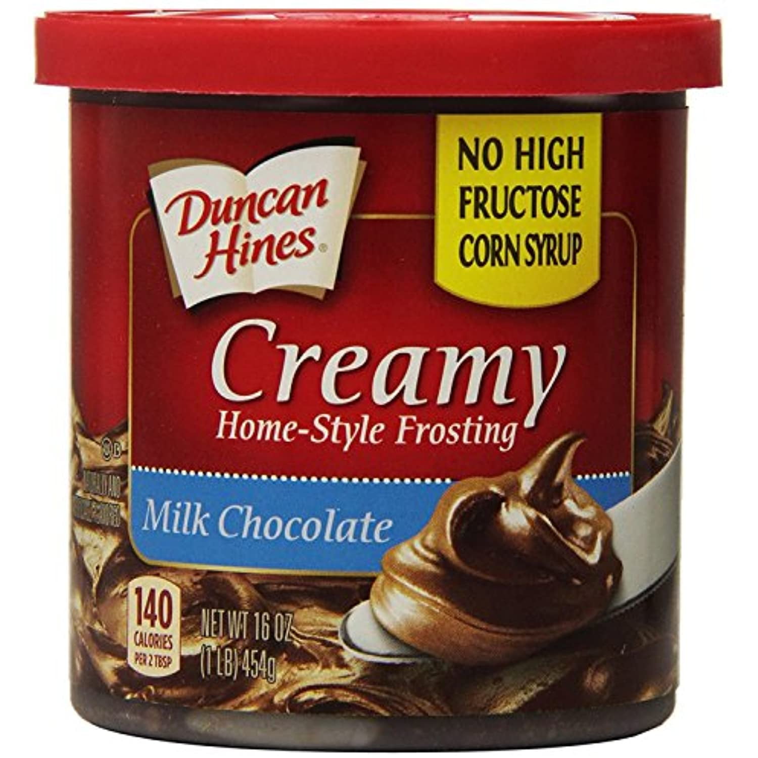 Duncan Hines Creamy Milk Chocolate Frosting, 8 16 Oz Cans