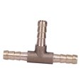 thumbnail image 1 of Joiner De Manguera De Combustible De 3 Vías, Conector De Manguera De Combustible De Latón De 3 Vías Para Aire, Agua, Gas, Aceite Y Otros Fluidos, 1 of 8
