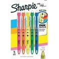 thumbnail image 1 of fafa-Liquid Highlighters, Pointe Biseautée, Couleurs Assorties, 5 Unités, 1 of 4