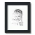 thumbnail image 1 of ArtToFrames 9x11" Matted Picture Frame with 5x7" Single Mat Photo Opening Framed in 1.25" Satin Black and 2" Super White Mat (FWM-3926-9x11), 1 of 8