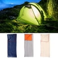 thumbnail image 4 of Graflsoa Lightweight 90% Goose Down Sleeping Bag - 500g, Grey/Orange, Compact & Warm for Outdoor Adventures, 4 of 6