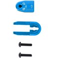 thumbnail image 1 of Brazo de dirección servo de dientes 25T de aleación de aluminio ajustable para modelo de coche 1/10 RC (azul N10306B), 1 of 8