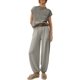 thumbnail image 1 of Conjuntos de suéter de dos piezas para mujer, suéteres de punto, tops y pantalones de cintura alta, chándal, conjuntos de salón, gris claro, mediano esquí esquí Gafas de esquí, 1 of 5