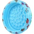 thumbnail image 1 of Blue Inflatable Kids Pool for Indoor and Outdoor Use, Round, Waterproof Paddling Pool (85 cm), 1 of 5