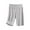 Gray, variant on Summer Fashion Plus Size Yoga Shorts for Womens 2025 High Waist Yoga Pants Capris Nude Fitness Shorts Running Sports Tight Oversized Pants