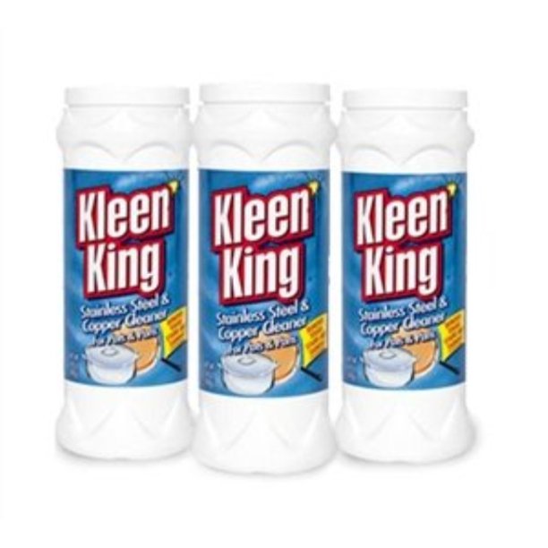 kleen king stainless steel & copper cleaner 14 oz (pack of 3