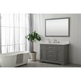 thumbnail image 3 of Design Element Milano 48" Solid Birch Hardwood Single Vanity in Grey, 3 of 16