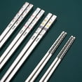 thumbnail image 4 of 1Pair Non-Slip Dining Bar Healthy Chinese Style Sushi Chopsticks Kitchenware Tableware Kitchen Tools PEONY, 4 of 8