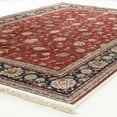 thumbnail image 5 of Alfa Rich 5x7 Area Rugs, Ultra-Thin, Oriental, Blue and Red Rug, Non-Slip, Machine Washable, Easy Clean, Pet Friendly Rugs, 5 of 6
