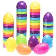 Prextex Easter Eggs Filled with Mini Pull Back Vehicles, Filled Easter Eggs Set with Mini Cars Inside, Prefilled Easter Eggs, Egg Toys, Eggs with Toys - 12 Pack, Egg Hunt or Kids Easter Party