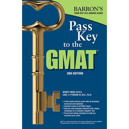 Pass Key to the GMAT (Best Gmat Test Series)
