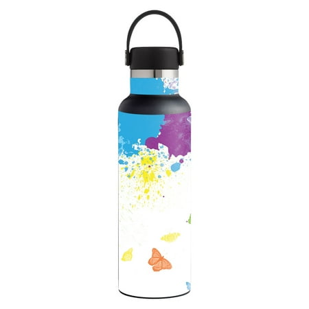 Skin For Hydro Flask 21 oz. Standard Mouth - Splash Of Color | MightySkins Protective, Durable, and Unique Vinyl Decal wrap cover | Easy To Apply, Remove, and Change