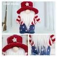thumbnail image 4 of FAMTKT 4th of July Patriotic Gnomes Decorations Gnomes Plush Table Ornaments Gift for Independence Day Memorial Day Presidents Day Veterans Day Armed Forces Day, 4 of 7