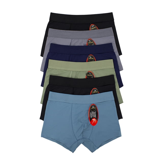 Paquete de Bóxer para Caballero Forte Underwear Modelo Carlton, Estilo ajustado, Colores surtidos