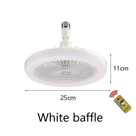

30W E27 LED Ceiling Fans with Light Remote Control Dimmable Ceiling Lamp Bulb Indoor Bedroom Chandelier with Cooling