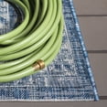thumbnail image 6 of SAFAVIEH Courtyard Clodagh Medallion Indoor/Outdoor Area Rug, Navy/Grey, 5'3" x 7'7", 6 of 16