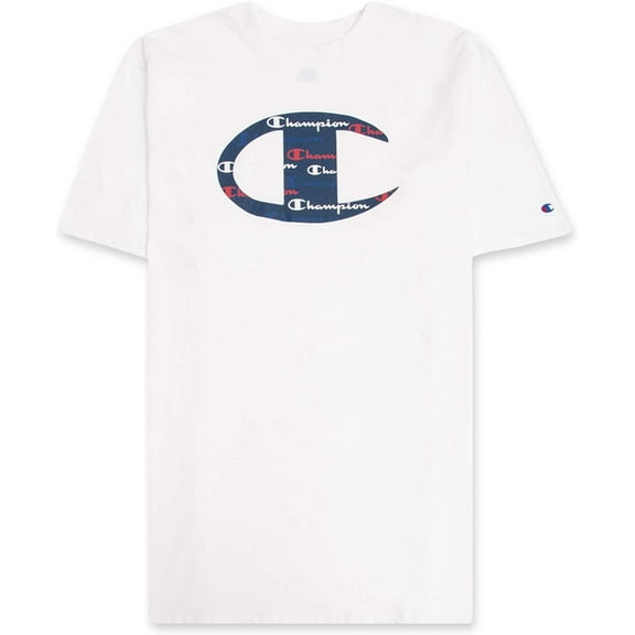 Mens Shirt Big and Tall Mens T Shirts Active Crewneck T Shirt Cotton Graphic Tee White 2X