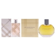 Burberry Burberry Brit and Burberry 2 Pc Kit - 3.3 oz EDP Spray, 3.3 oz EDT Spray