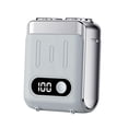 thumbnail image 4 of TISHITA Men Electric Razor Cordless Rechargeable Mini Electric Shaver for Travel Car White, 4 of 8