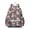 French Bulldog Dog-1, variant on French Bulldog Dog Pattern with Flowers Backpack for School,Cute School Bag,Schoolbag with Adjustable Shoulder Straps & Padded Back,13.4"x11"x4.7"