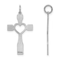 thumbnail image 3 of Collier Pendentif Croix Cœur en Argent Sterling avec Chaîne, 3 of 4