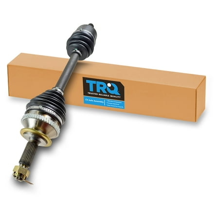 TRQ CV Axle Shaft Front LH Driver Side for 01-06 Santa Fe 4WD 2.7L Auto Trans CSA82243 Fits select: 2001-2006 HYUNDAI SANTA FE