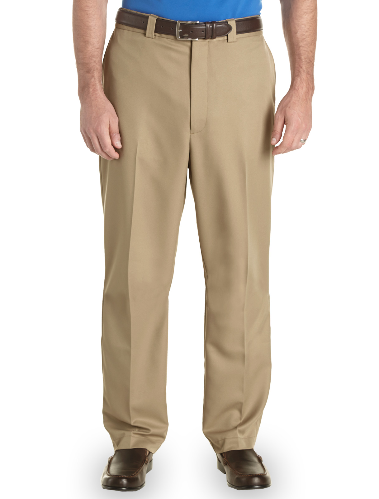 Oak Hill by DXL Men's Big and Tall Flat 