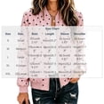 thumbnail image 3 of Enjoytime Lightweight Jacket Women Polka Dots Stand Collar Zip Up Bomber Jackets Fall Fashion Long Sleeve Casual Outerwear, 3 of 7
