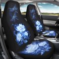 thumbnail image 4 of XYZCANDO Car Seat Covers Dragonfly Rose Design 2 pcs Car Front Seat Covers Easy Install Truck Van SUV Washable Stretchy Auto Seat Covers Set, 4 of 10