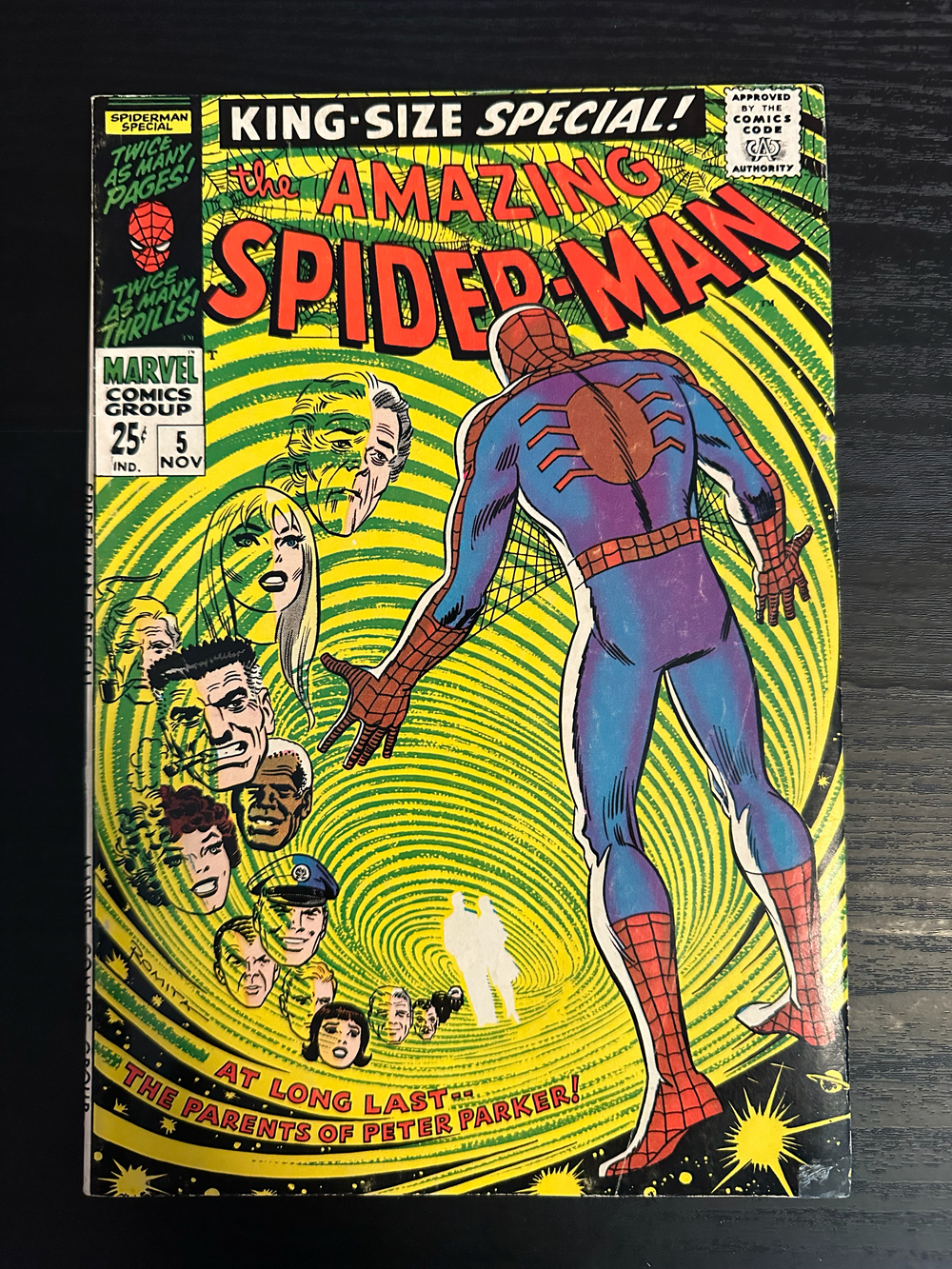 Cover of The Amazing Spider-Man Annual #5