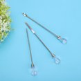 thumbnail image 3 of 3pcs Powder Spoon Stirring Bar Bubble Needle DIY Gel Acrylic Glitter Powder Mixing Jewelry Making ToolsPink, 3 of 9