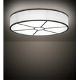 thumbnail image 7 of Meyda Tiffany 221522 Cilindro 36" Wide Led Flush Mount Drum Ceiling Fixture - Bronze, 7 of 7