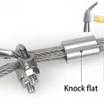 thumbnail image 4 of Adjustable Clotheslines for Outdoor, 16ft Drying Line for Travel Camping, Stainless Steel String Light Suspension Kit, Vinyl Coated Stainless Steel St, 4 of 4