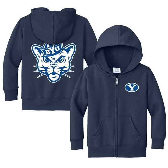 Toddler Chad & Jake  Navy BYU Cougars Logo Full-Zip Hoodie Jacket