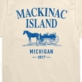 thumbnail image 2 of Instant Message - Mackinac Island, Michigan Short Sleeve Graphic T-Shirt, 2 of 5