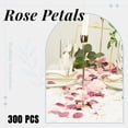 thumbnail image 5 of Der Rose 300pcs Artificial Flowers Silk Rose Petals Flower Girl Scatter Petals for Aisle Centerpieces Table Confetti Party Favors Home Wedding Decorations, 5 of 5