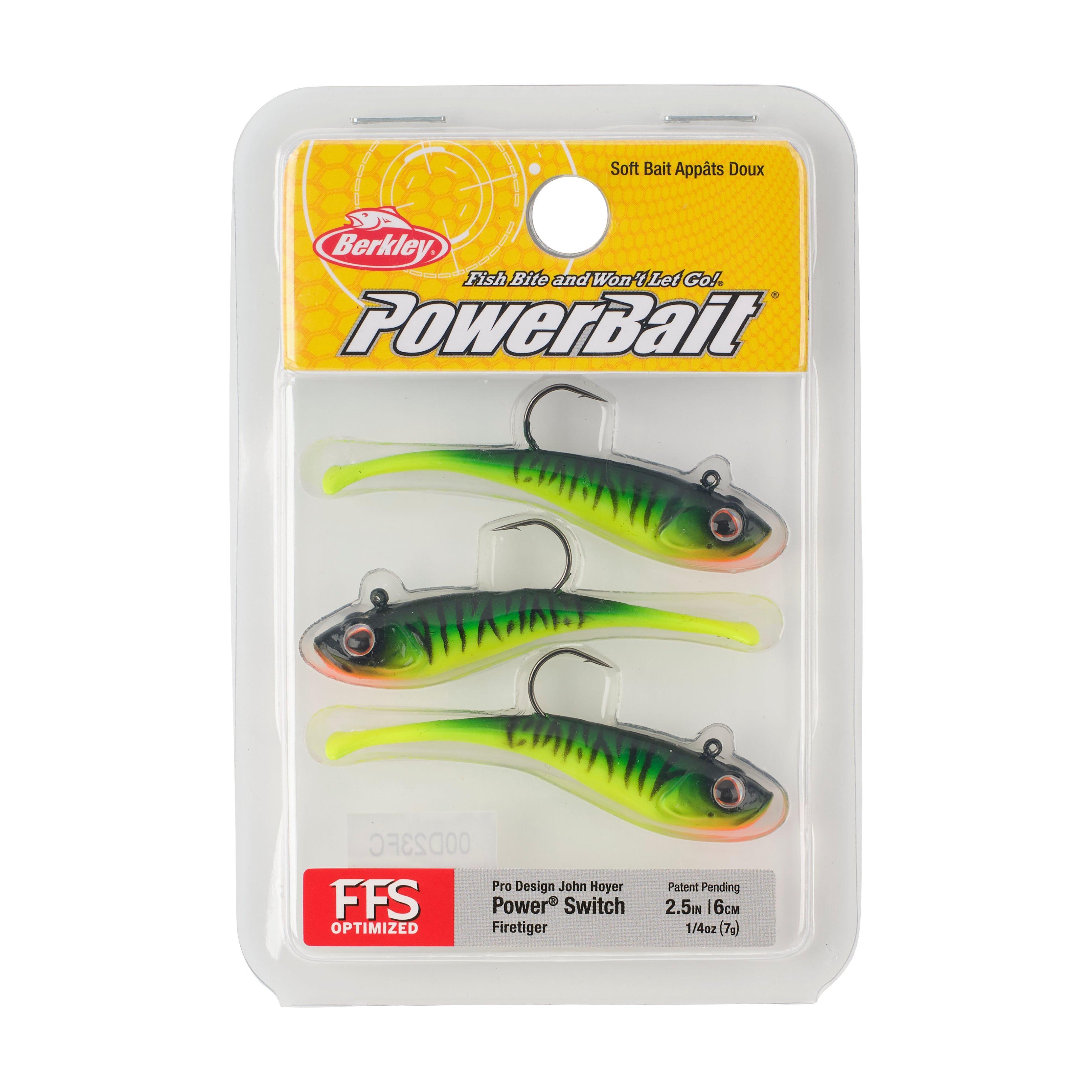 Berkley PowerBait® Power® Switch, 2.5 in, Firetiger