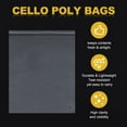 thumbnail image 3 of Uxcell 25 Paquete 6 x 8" Bolsas de Celofán Transparentes Reutilizables, 3 of 7