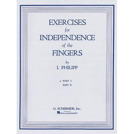 Isidor Phillip - Exercises for Independence of Fingers - Book 1 : Piano