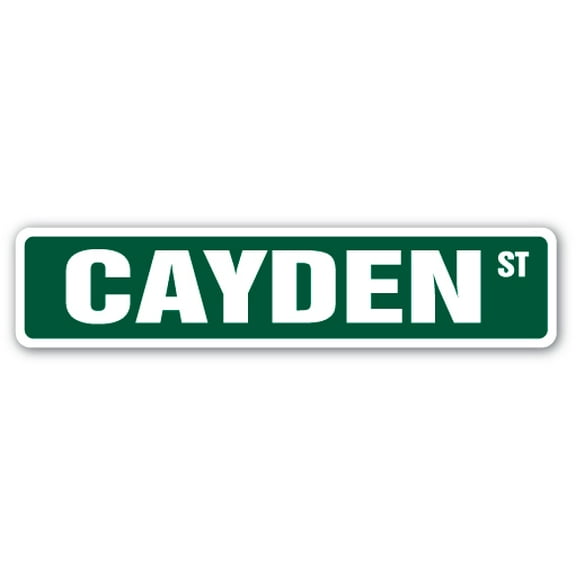 Cayden Street [3 Pack] of Vinyl Decal Stickers |for Laptop Car