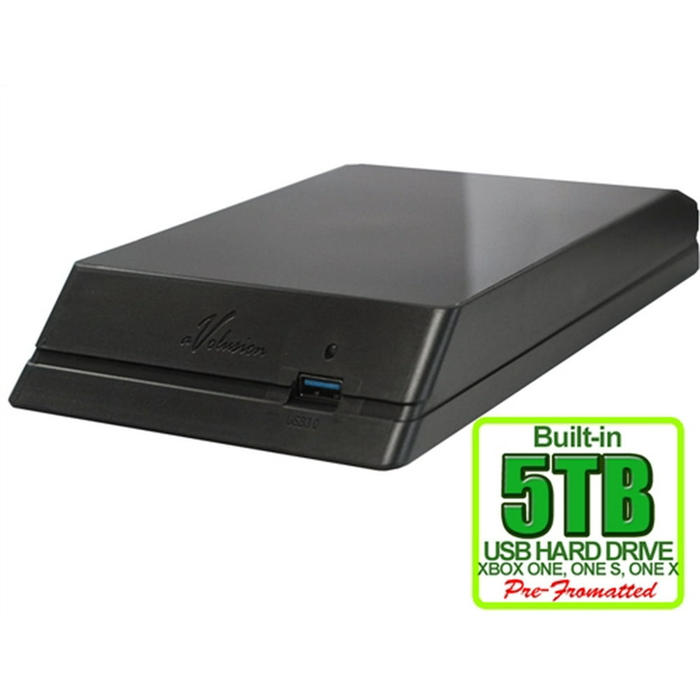 Avolusion HDDGear 5TB USB 3.0 External Gaming Hard Drive (for XBOX ONE