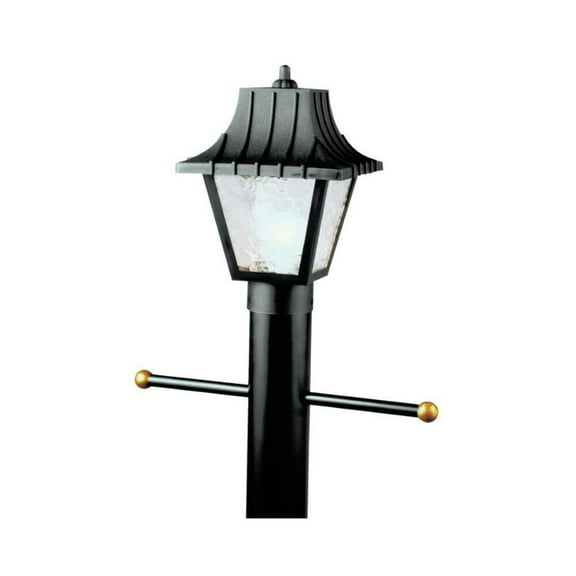 Westinghouse Matte Black Switch Incandescent Lantern Fixture