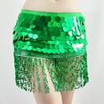 thumbnail image 2 of Daznico Gleaming Sequin Fringe Party Skirt for – Sparkly Flapper Style Mini Skirt for Evening Events and Celebrations,Mardi Gras Clothing,Mardi Gras Skirt,One Size, 2 of 5