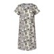 thumbnail image 2 of Gibobby Vestido largo casual de verano para mujer Vestido largo medio de manga corta con cuello redondo y estampado de lunares sueltos para mujer(Caqui,M), 2 of 5