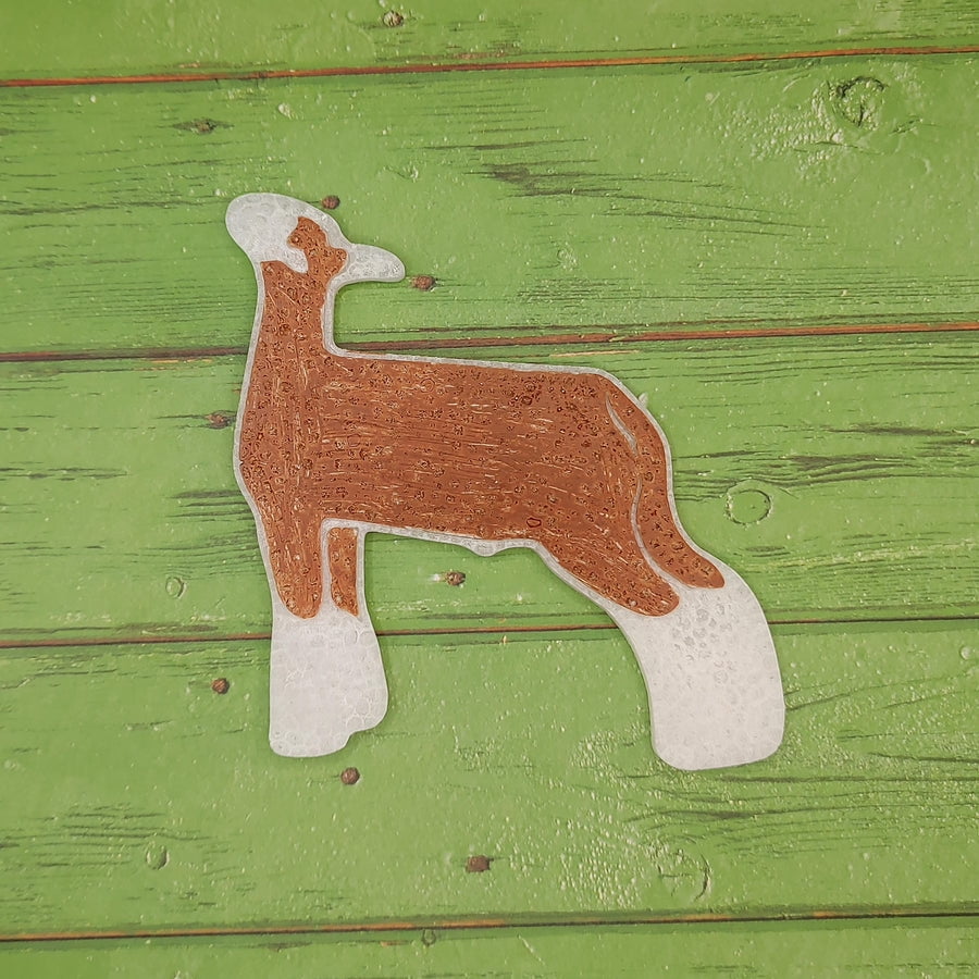 Show Lamb Silicone Freshie Mold - medium